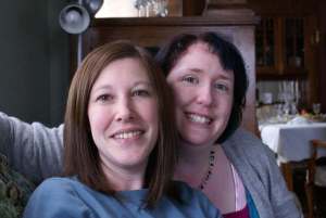 Alison and I.  We missed Rachael in our "sisters" picture - Steve had pneuomia and they weren't able to come...